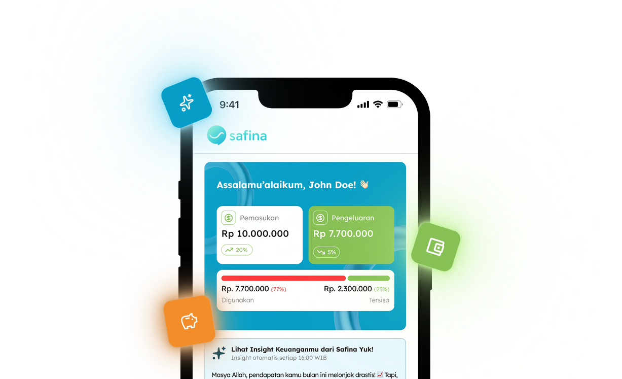 Safina App Mockup