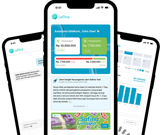 Safina App Preview on Multiple Devices